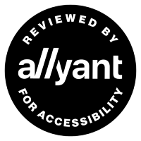 Reviewed by Allyant For Accessibility Badge
